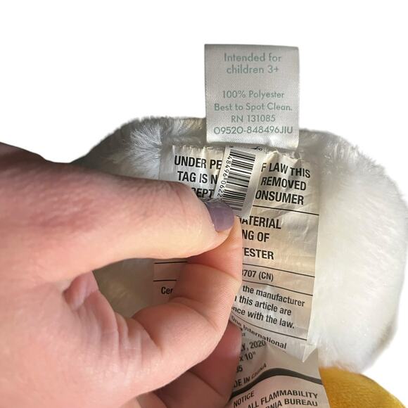 Fried Egg Plush 14 inches by Silver One - Picture 6 of 6